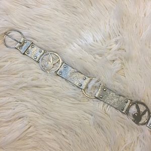Playboy Bunny Vintage Belt Sparkle Diva